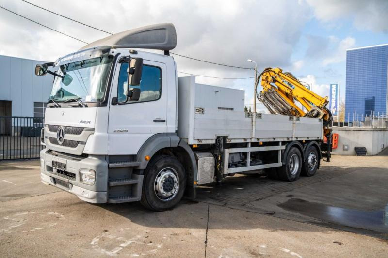 Mercedes AXOR 2529 L - EFFER 250/4S+JIB - Грузовик бортовой/ Платформа, Автоманипулятор: фото 1 Mercedes AXOR 2529 L - EFFER 250/4S+JIB - Грузовик бортовой/ Платформа, Автоманипулятор: фото 1