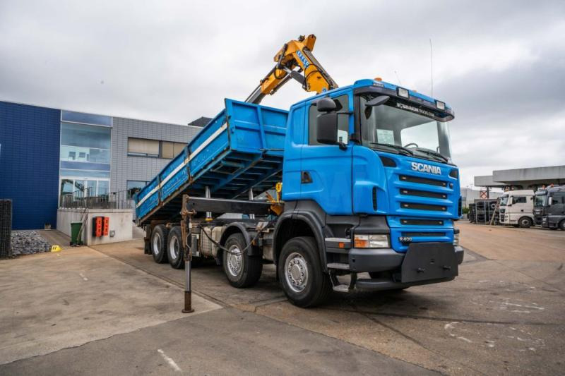 Scania R400 - EFFER 210-4S - Самосвал, Автоманипулятор: фото 2 Scania R400 - EFFER 210-4S - Самосвал, Автоманипулятор: фото 2