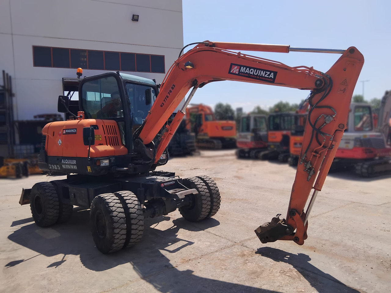 DOOSAN DX55W - Мини-экскаватор: фото 4 DOOSAN DX55W - Мини-экскаватор: фото 4