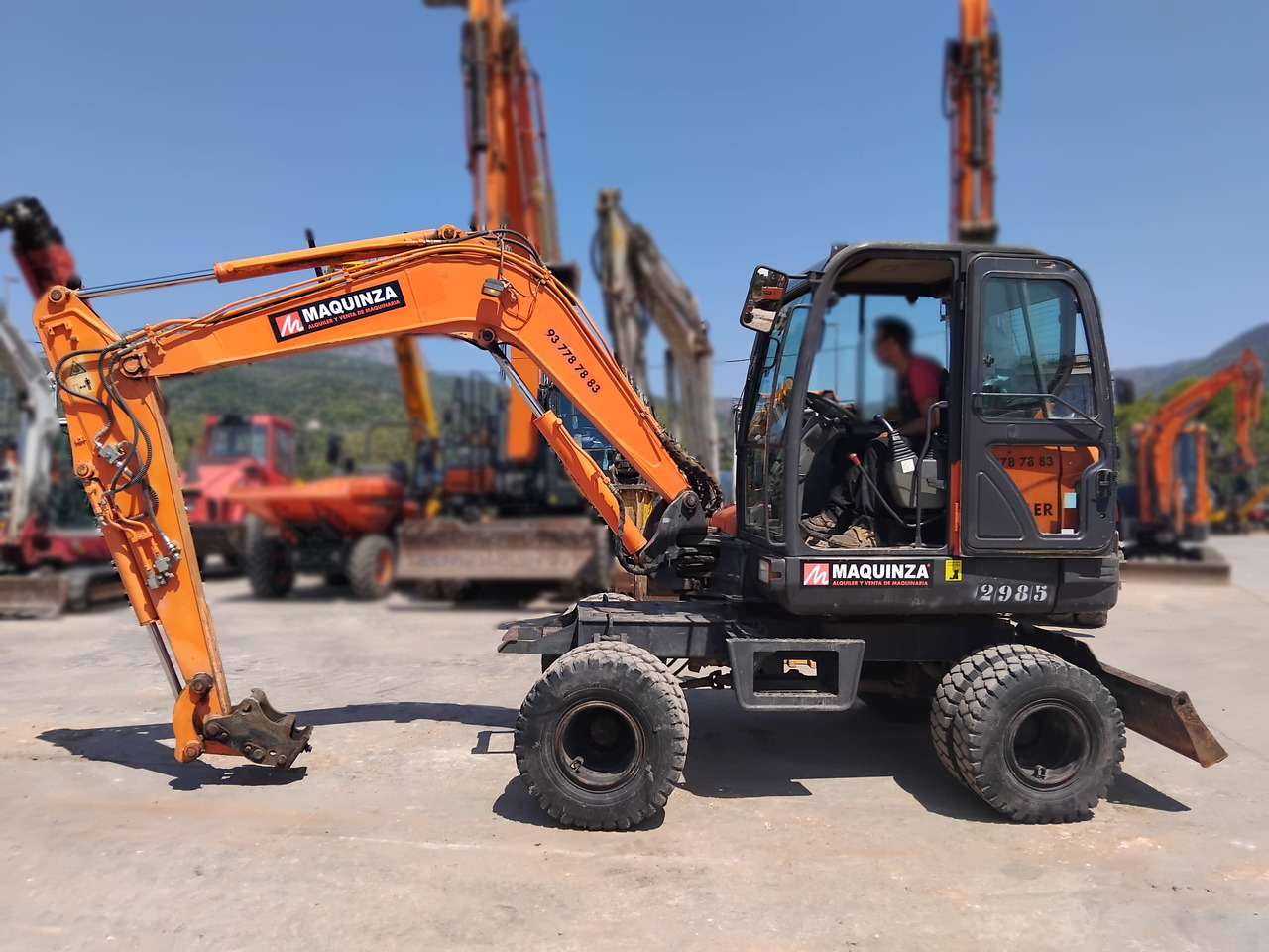 DOOSAN DX55W - Мини-экскаватор: фото 2 DOOSAN DX55W - Мини-экскаватор: фото 2