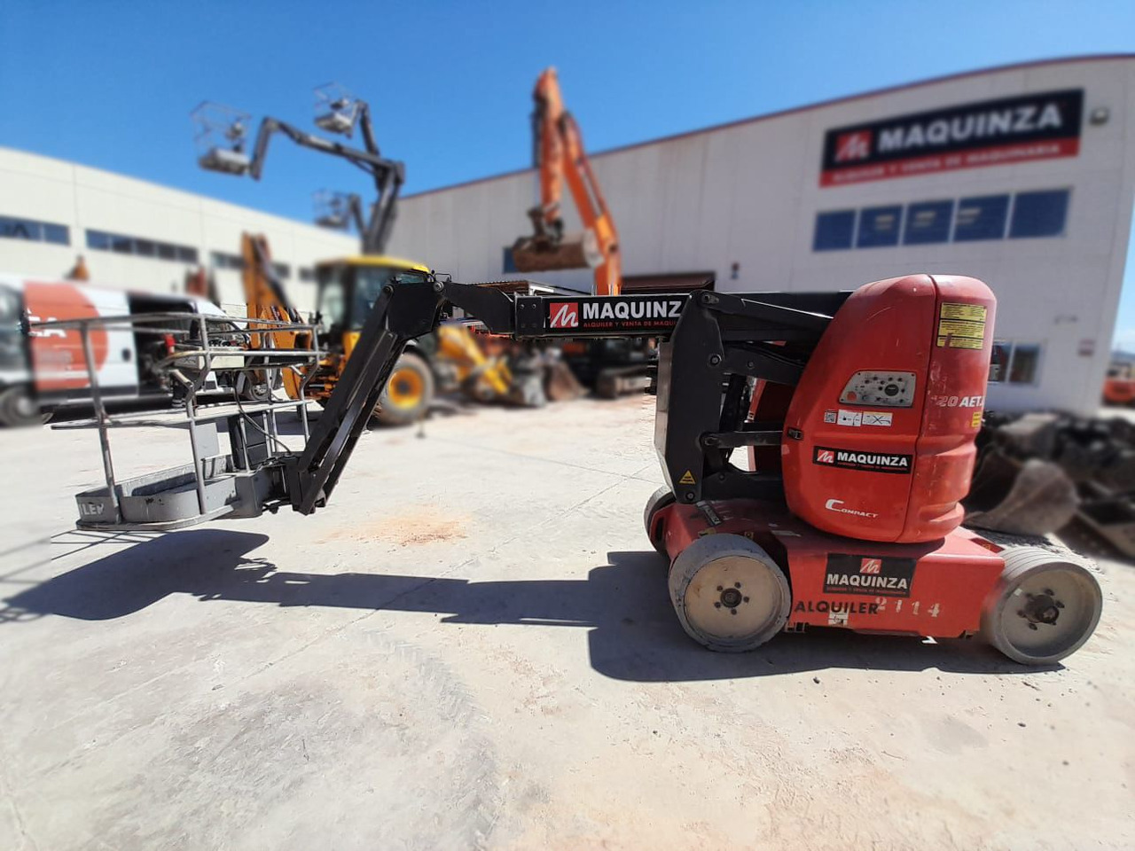 MANITOU 120AETJ C - Коленчатый подъемник: фото 1 MANITOU 120AETJ C - Коленчатый подъемник: фото 1