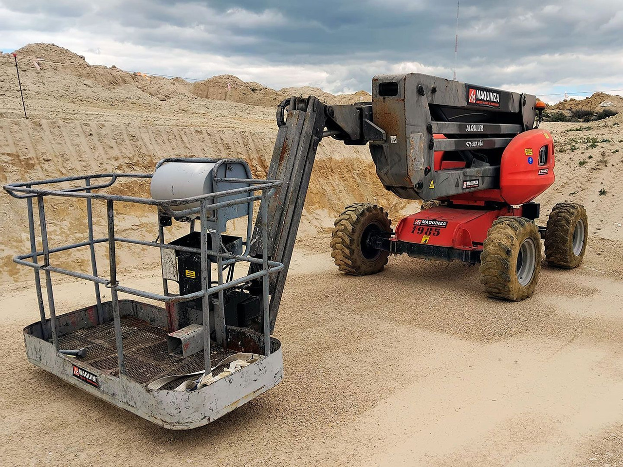 MANITOU 160ATJ EJE OSCILANTE - Коленчатый подъемник: фото 4 MANITOU 160ATJ EJE OSCILANTE - Коленчатый подъемник: фото 4