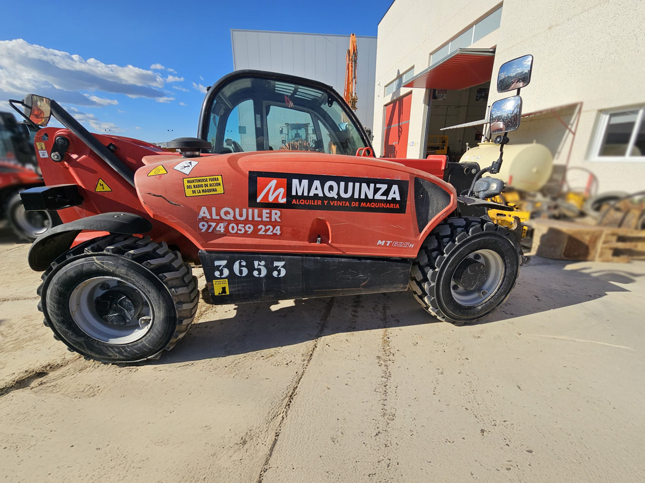 MANITOU MT625 H EASY - Телескопический погрузчик: фото 2 MANITOU MT625 H EASY - Телескопический погрузчик: фото 2
