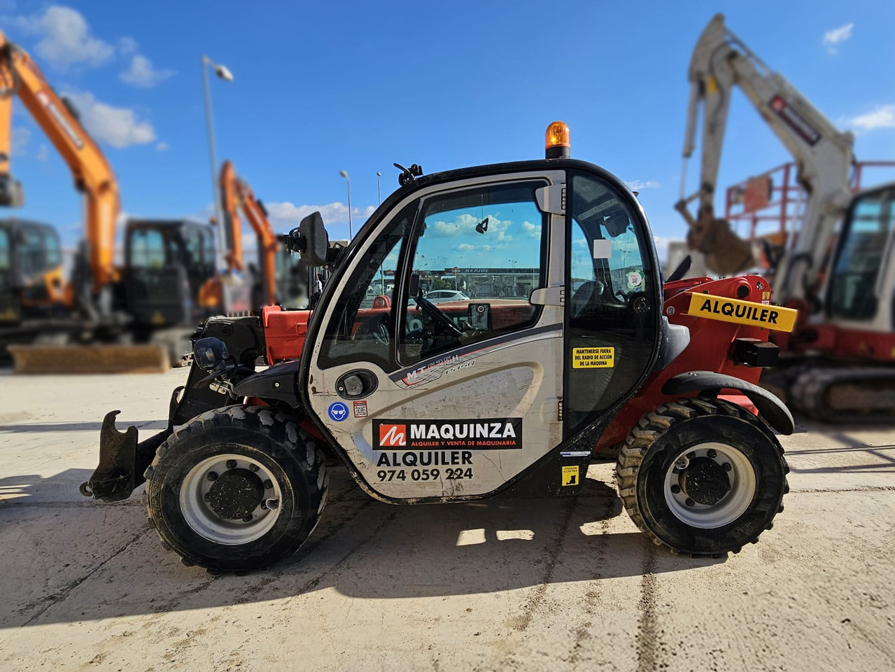 MANITOU MT625 H EASY - Телескопический погрузчик: фото 1 MANITOU MT625 H EASY - Телескопический погрузчик: фото 1