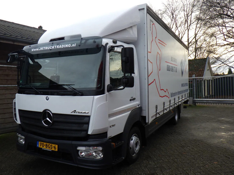 Mercedes-Benz Atego 1018 Bladgeveerd / New Tacho / Euro 6/ Airco - Тентованный грузовик: фото 1 Mercedes-Benz Atego 1018 Bladgeveerd / New Tacho / Euro 6/ Airco - Тентованный грузовик: фото 1