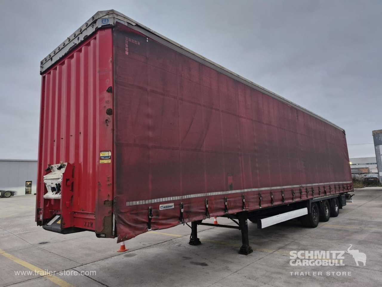 KRONE Curtainsider Mega - Тентованный полуприцеп: фото 3 KRONE Curtainsider Mega - Тентованный полуприцеп: фото 3