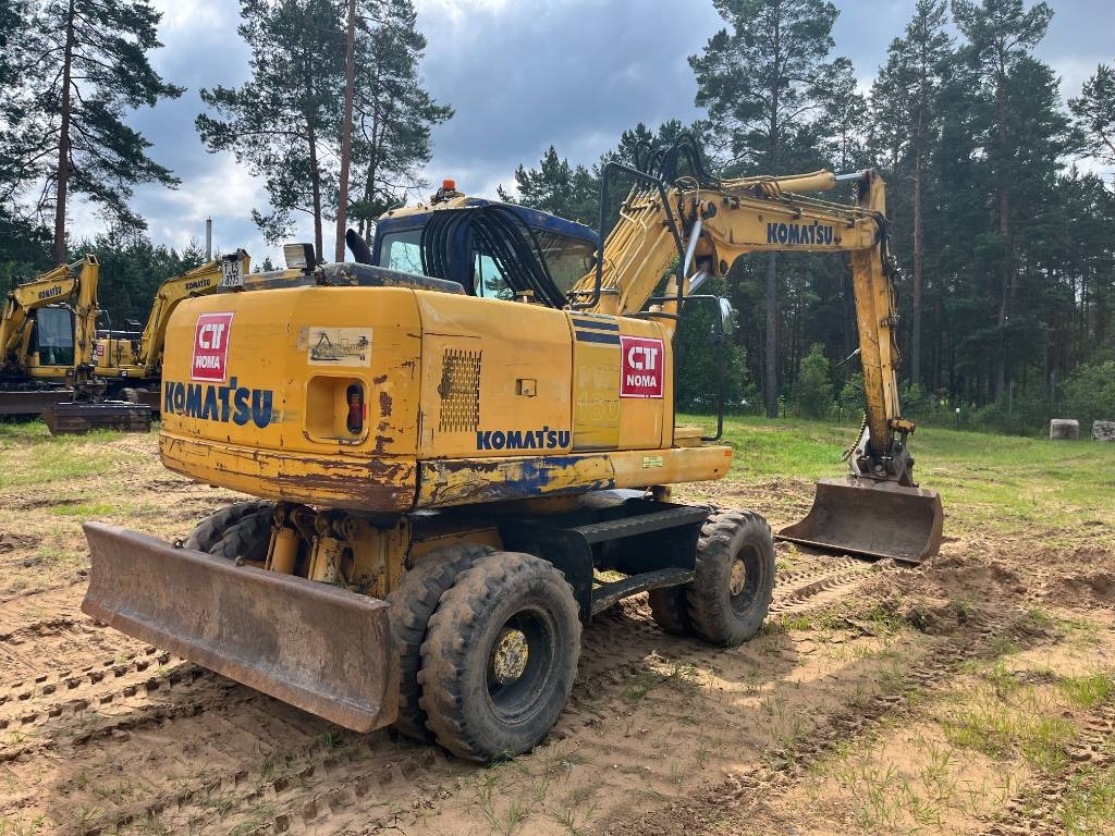 Komatsu PW 160 ES-7K - Колёсный экскаватор: фото 3 Komatsu PW 160 ES-7K - Колёсный экскаватор: фото 3