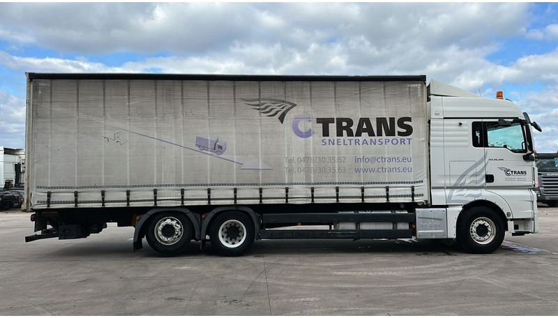 MAN TGX 26.400 (EURO 6 / 6X2 / LIFT / HAYON / BELGIAN TRUCK / GUTE ZUSTAND !! / 8.40 BOX LENGTH) - Тентованный грузовик: фото 4 MAN TGX 26.400 (EURO 6 / 6X2 / LIFT / HAYON / BELGIAN TRUCK / GUTE ZUSTAND !! / 8.40 BOX LENGTH) - Тентованный грузовик: фото 4