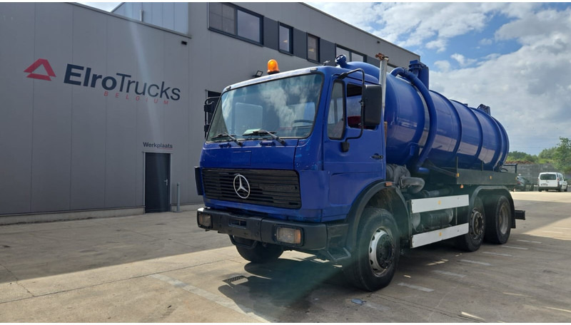 Mercedes-Benz SK 2222 (15000 L / LAMES / GRAND PONT / VIDANGEUR / BIG AXLE / V6) - Ассенизатор: фото 1 Mercedes-Benz SK 2222 (15000 L / LAMES / GRAND PONT / VIDANGEUR / BIG AXLE / V6) - Ассенизатор: фото 1