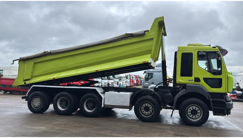 Renault KERAX 420 (10X4 / 43 TONNES !! / LAMES / GRAND PONT / STEEL SUSP. / MANUAL GEARBOX / BOITE MANUELLE) - Самосвал: фото 3 Renault KERAX 420 (10X4 / 43 TONNES !! / LAMES / GRAND PONT / STEEL SUSP. / MANUAL GEARBOX / BOITE MANUELLE) - Самосвал: фото 3