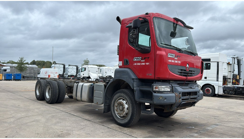 Renault Kerax 370 (BOITE MANUELLE / MANUAL GEARBOX / CHASSIS 7.80 M LENGHT / PARFAIT ETAT / GRAND PONT) - Грузовик-шасси: фото 3 Renault Kerax 370 (BOITE MANUELLE / MANUAL GEARBOX / CHASSIS 7.80 M LENGHT / PARFAIT ETAT / GRAND PONT) - Грузовик-шасси: фото 3
