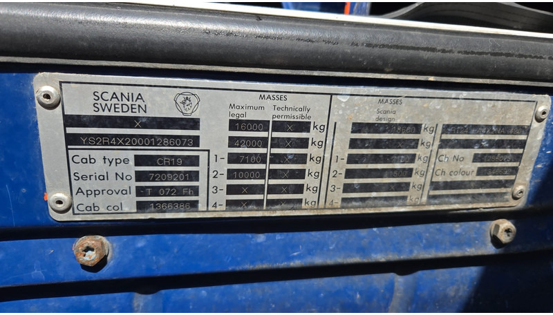 Тягач Scania 124-420 (MANUAL GEARBOX / BOITE MANUELLE / AIRCO / AC): фото 17