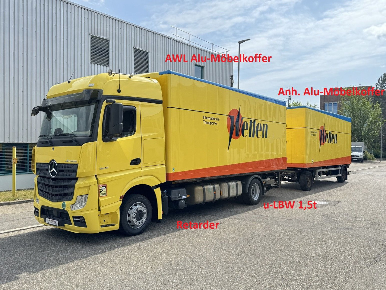 Mercedes-Benz Actros 1848 LL Gr.Haus AWL-Möbelkoffer uLBW - Грузовик с закрытым кузовом: фото 1 Mercedes-Benz Actros 1848 LL Gr.Haus AWL-Möbelkoffer uLBW - Грузовик с закрытым кузовом: фото 1