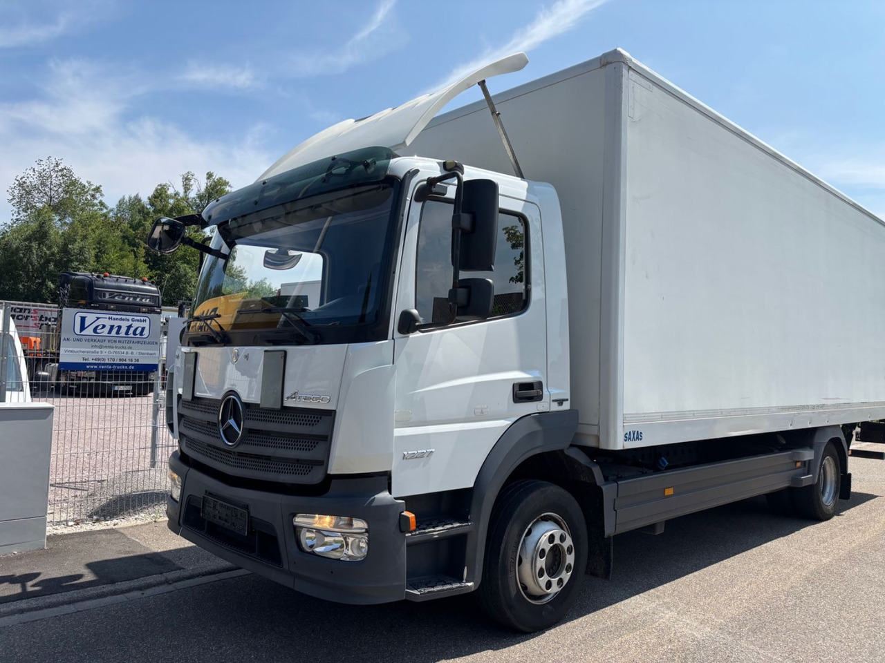 Mercedes-Benz Atego III 1227L, Euro-6 Klima, LBW - Грузовик с закрытым кузовом: фото 1 Mercedes-Benz Atego III 1227L, Euro-6 Klima, LBW - Грузовик с закрытым кузовом: фото 1