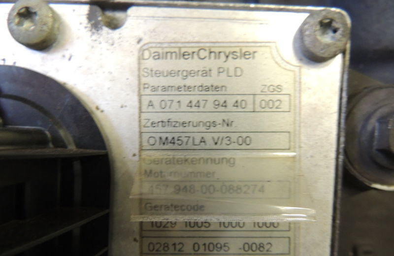 Mercedes-Benz OM457LA E5 for Mercedes-Benz AXOR truck for parts - Двигатель для Грузовиков: фото 4 Mercedes-Benz OM457LA E5 for Mercedes-Benz AXOR truck for parts - Двигатель для Грузовиков: фото 4