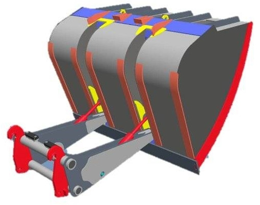 O&K L 35 B High dump front bucket wheel loaders O&K L3 - Ковш для Строительной техники: фото 1 O&K L 35 B High dump front bucket wheel loaders O&K L3 - Ковш для Строительной техники: фото 1