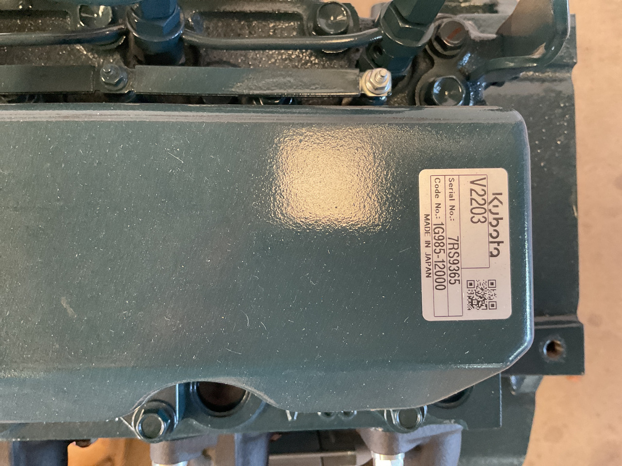Kubota V2203-BG-ES03 - Двигатель: фото 3 Kubota V2203-BG-ES03 - Двигатель: фото 3