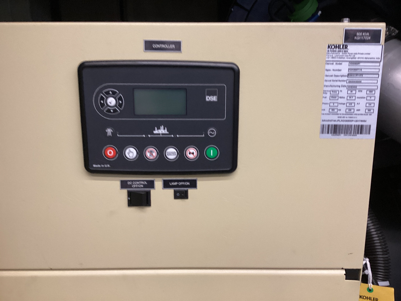 Volvo TAD1651-GE, 515KVA generatorset Brand new. (1) - Электрогенератор: фото 3 Volvo TAD1651-GE, 515KVA generatorset Brand new. (1) - Электрогенератор: фото 3