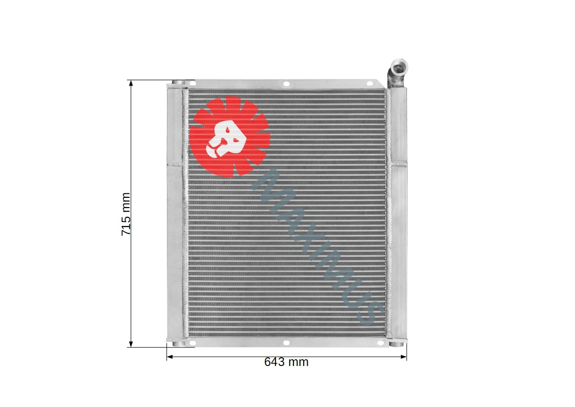 DEMAG SPRINT 055 - Радиатор для Воздушных компрессоров: фото 2 DEMAG SPRINT 055 - Радиатор для Воздушных компрессоров: фото 2