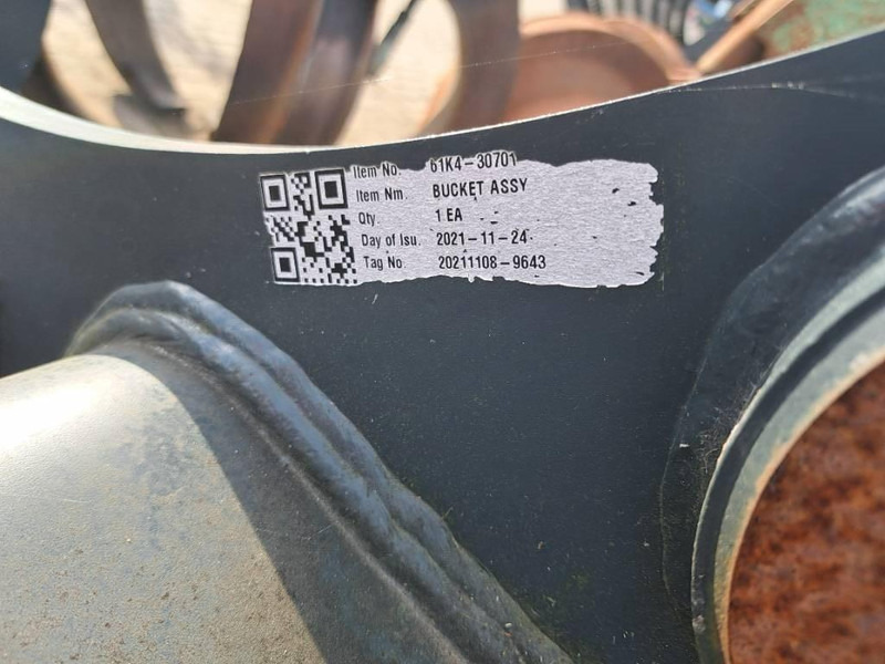 Hyundai Excavator Digging Bucket 140, 61K4-30701 - Ковш для Строительной техники: фото 5 Hyundai Excavator Digging Bucket 140, 61K4-30701 - Ковш для Строительной техники: фото 5