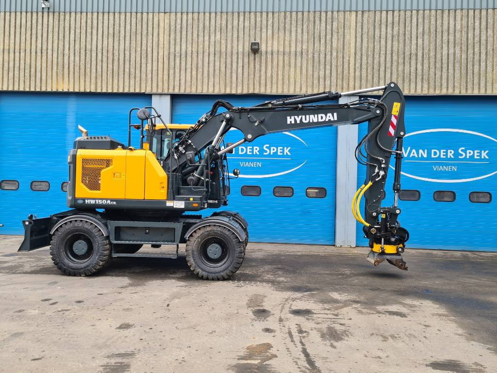 Hyundai HW150ACR + Tiltrotator - Колёсный экскаватор: фото 5 Hyundai HW150ACR + Tiltrotator - Колёсный экскаватор: фото 5
