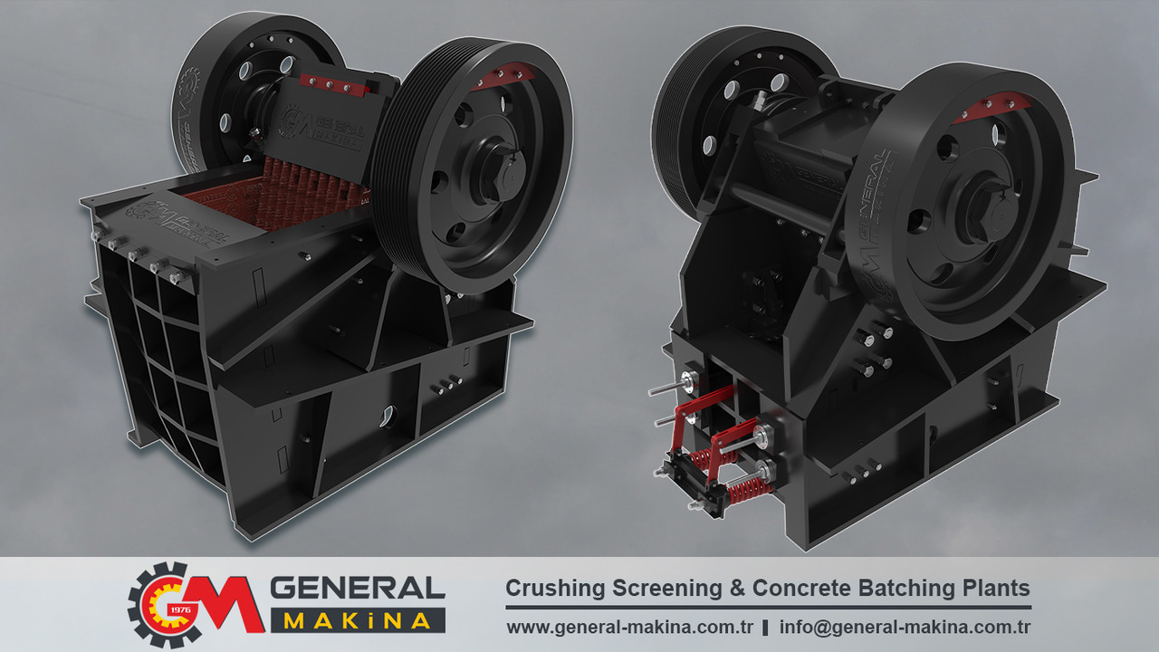 General Makina Jaw Crushers From Turkey - Щековая дробилка: фото 5 General Makina Jaw Crushers From Turkey - Щековая дробилка: фото 5