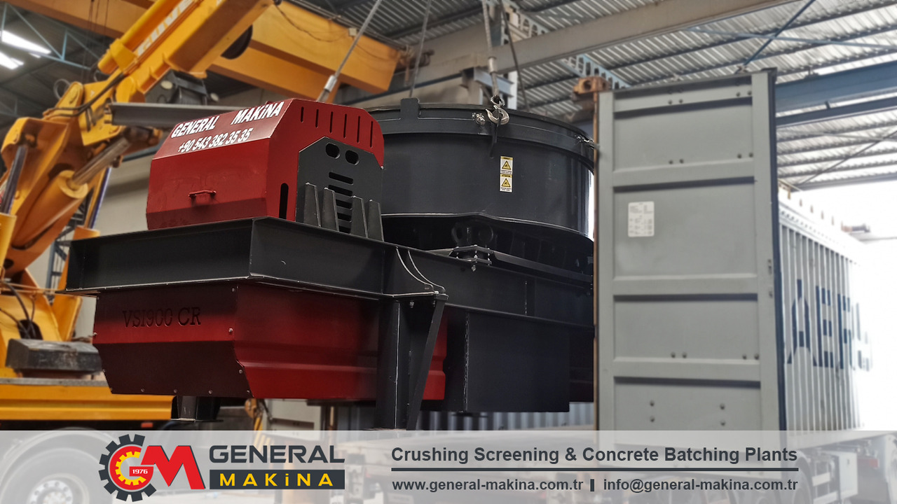 Новый Ударная дробилка General Makina New Design Hard Stone Crusher: фото 10