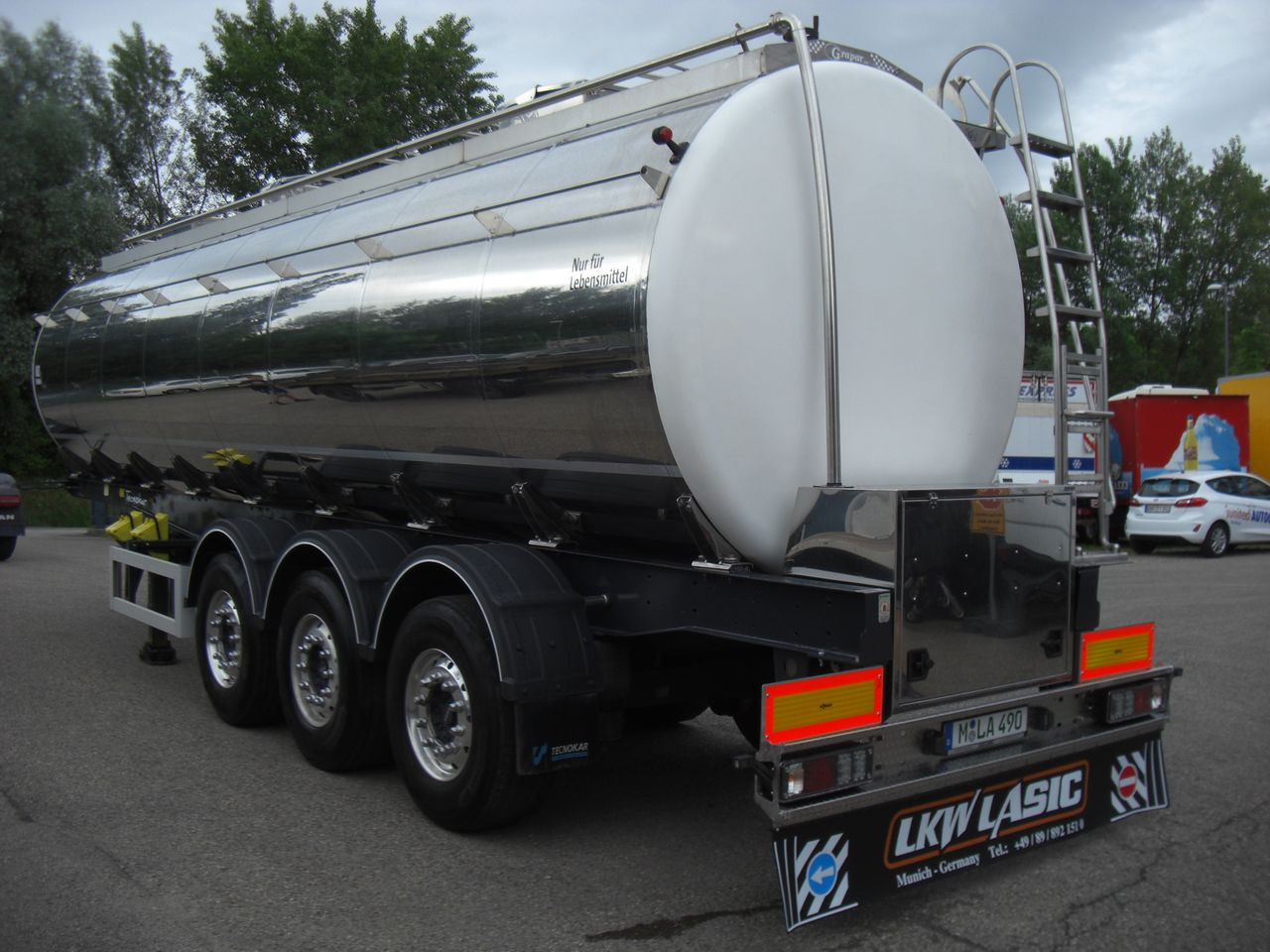 Lettl/Magyar TSAP LM03 / 3 Kammern - Полуприцеп-цистерна: фото 2 Lettl/Magyar TSAP LM03 / 3 Kammern - Полуприцеп-цистерна: фото 2