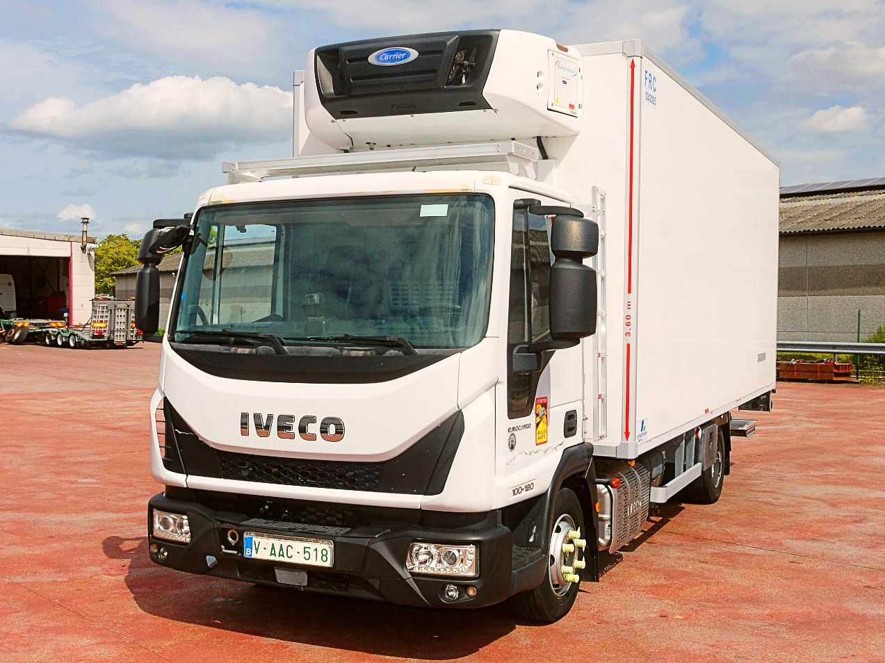 Iveco 100E19 KUHLKOFFER CARRIER SUPRA 550 luft fed A/C - Рефрижератор: фото 5 Iveco 100E19 KUHLKOFFER CARRIER SUPRA 550 luft fed A/C - Рефрижератор: фото 5