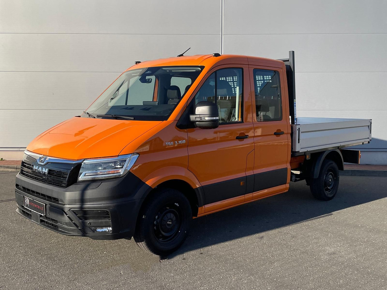 MAN TGE 3.160 Pritsche DOKA MR HECK AHK 3.5t ACC NAV - Малотоннажный бортовой грузовик, Грузопассажирский фургон: фото 1 MAN TGE 3.160 Pritsche DOKA MR HECK AHK 3.5t ACC NAV - Малотоннажный бортовой грузовик, Грузопассажирский фургон: фото 1