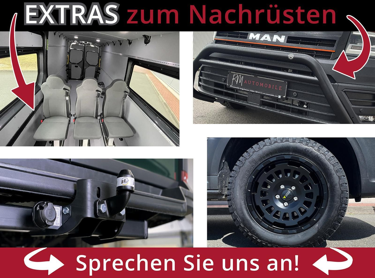 Цельнометаллический фургон MAN TGE 3.180 L3H3 Kasten 4x4 AHK ACC NAVI STANDHZ: фото 28