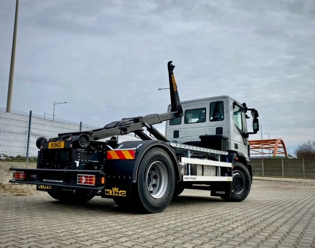 Новый Коммунальная/ Специальная техника IVECO Eurocargo + hooklift KING HZ-10R: фото 7