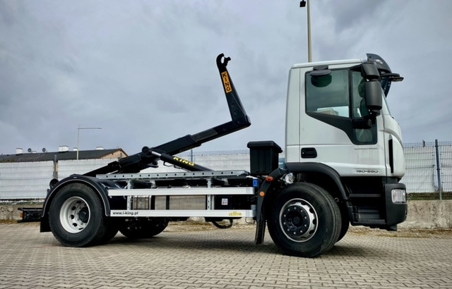 Новый Коммунальная/ Специальная техника IVECO Eurocargo + hooklift KING HZ-10R: фото 8