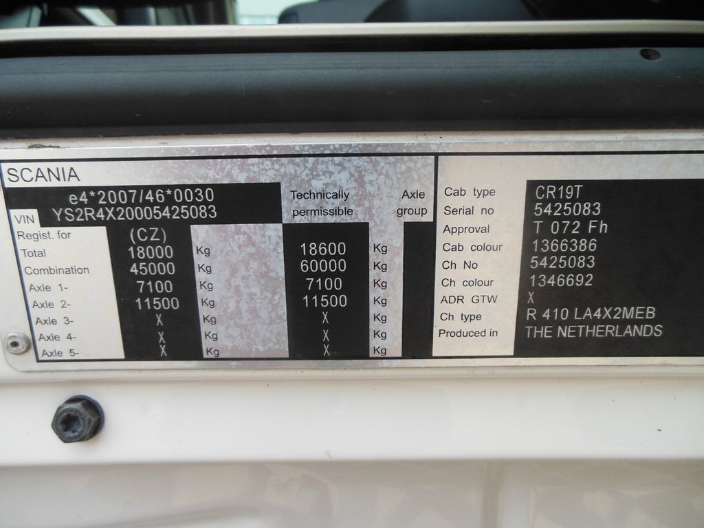 Тягач Scania R410, LOWDECK, RETARDER, TOP STAND: фото 18