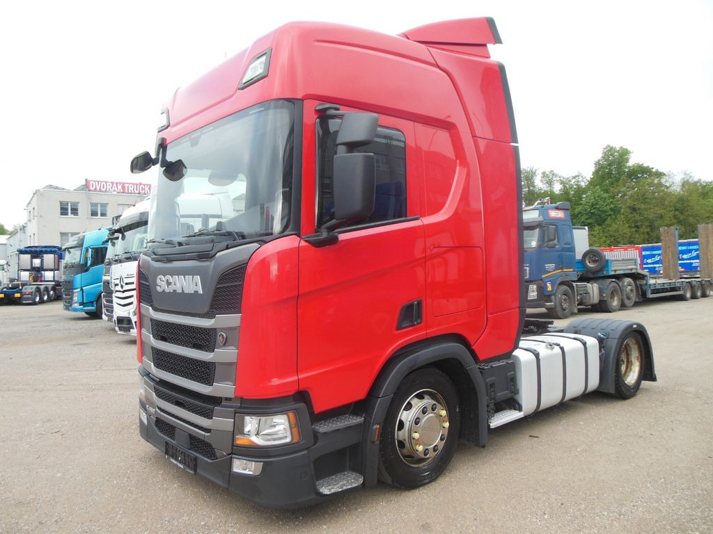 Scania R450 LOWDECK, RETARDER, STANDKLIMA, VOLL LUFT - Тягач: фото 1 Scania R450 LOWDECK, RETARDER, STANDKLIMA, VOLL LUFT - Тягач: фото 1