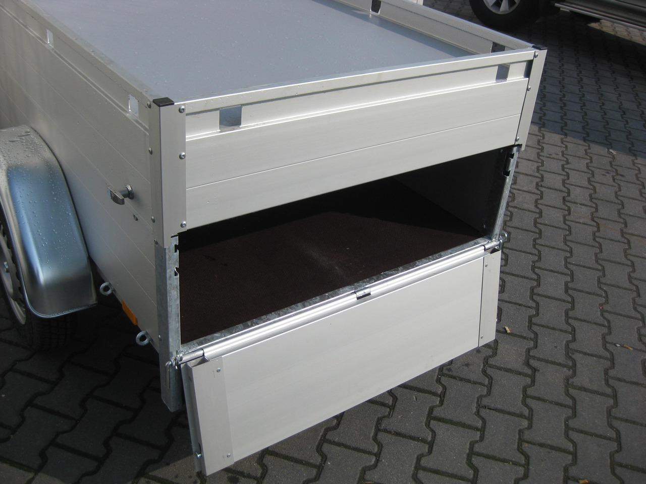 Прицеп для легкового автомобиля ALUBOXX Deckelanhänger GT 500 HT 181x101x48cm (XXS) 500kg: фото 6