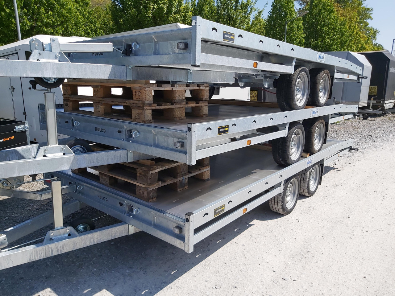 CARAX-2 3000 Multitransporter 440x207cm Aluboden Auffahrrampen 3000kg Winter Aktion - Прицеп бортовой/ Платформа: фото 4 CARAX-2 3000 Multitransporter 440x207cm Aluboden Auffahrrampen 3000kg Winter Aktion - Прицеп бортовой/ Платформа: фото 4