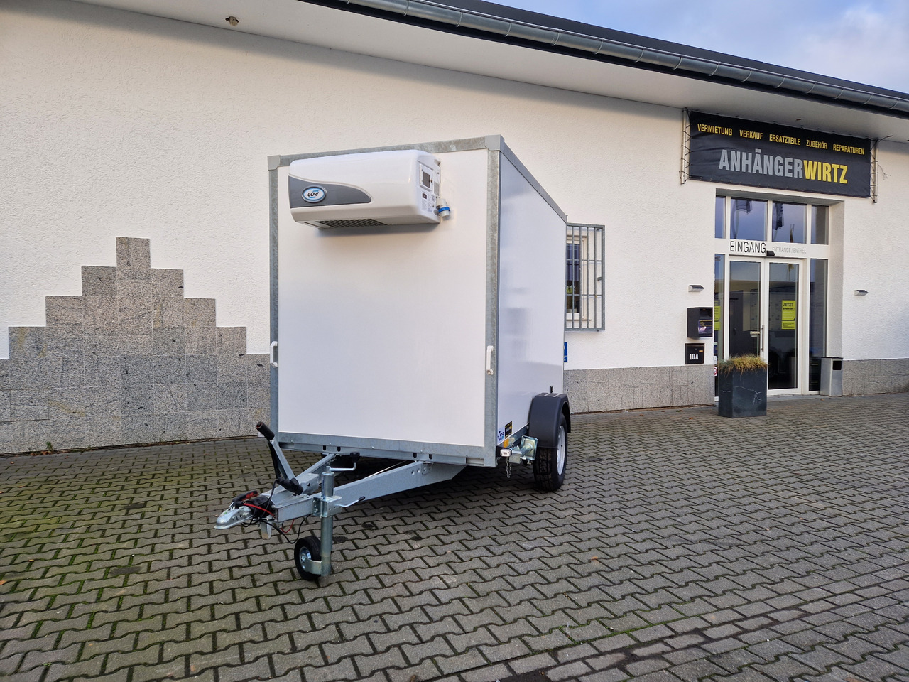 Прицеп-рефрижератор Kargo CoolBoxx FK1326H 251x150x178cm Lebensmittel 230V Govi Kühlung Stützen 1300kg 100km/H: фото 16