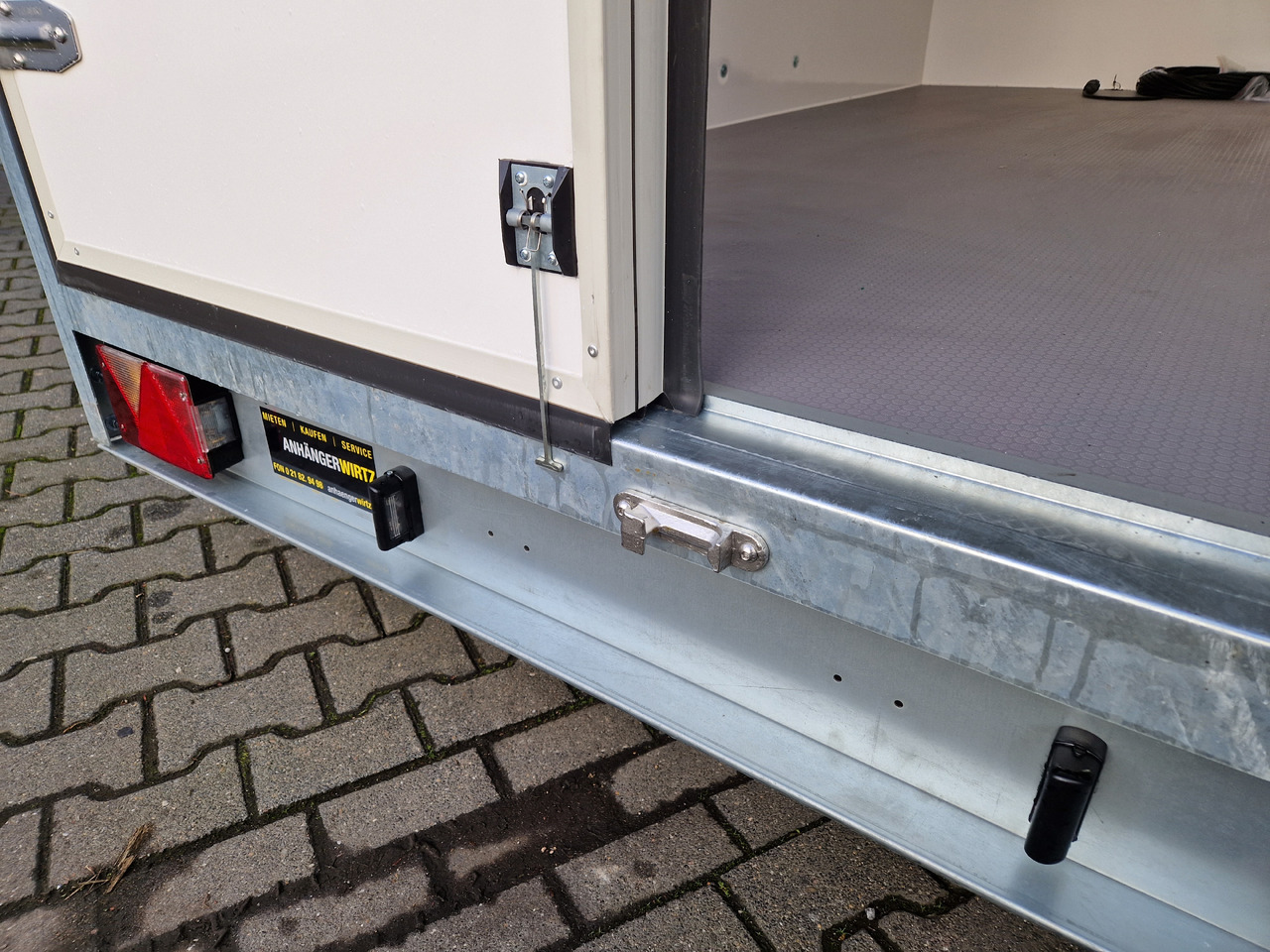 Прицеп-рефрижератор Kargo CoolBoxx FK2030HT 296x162x200cm 230V Govi Kühlung Stützen 2000kg 100km/H Abverkauf: фото 19