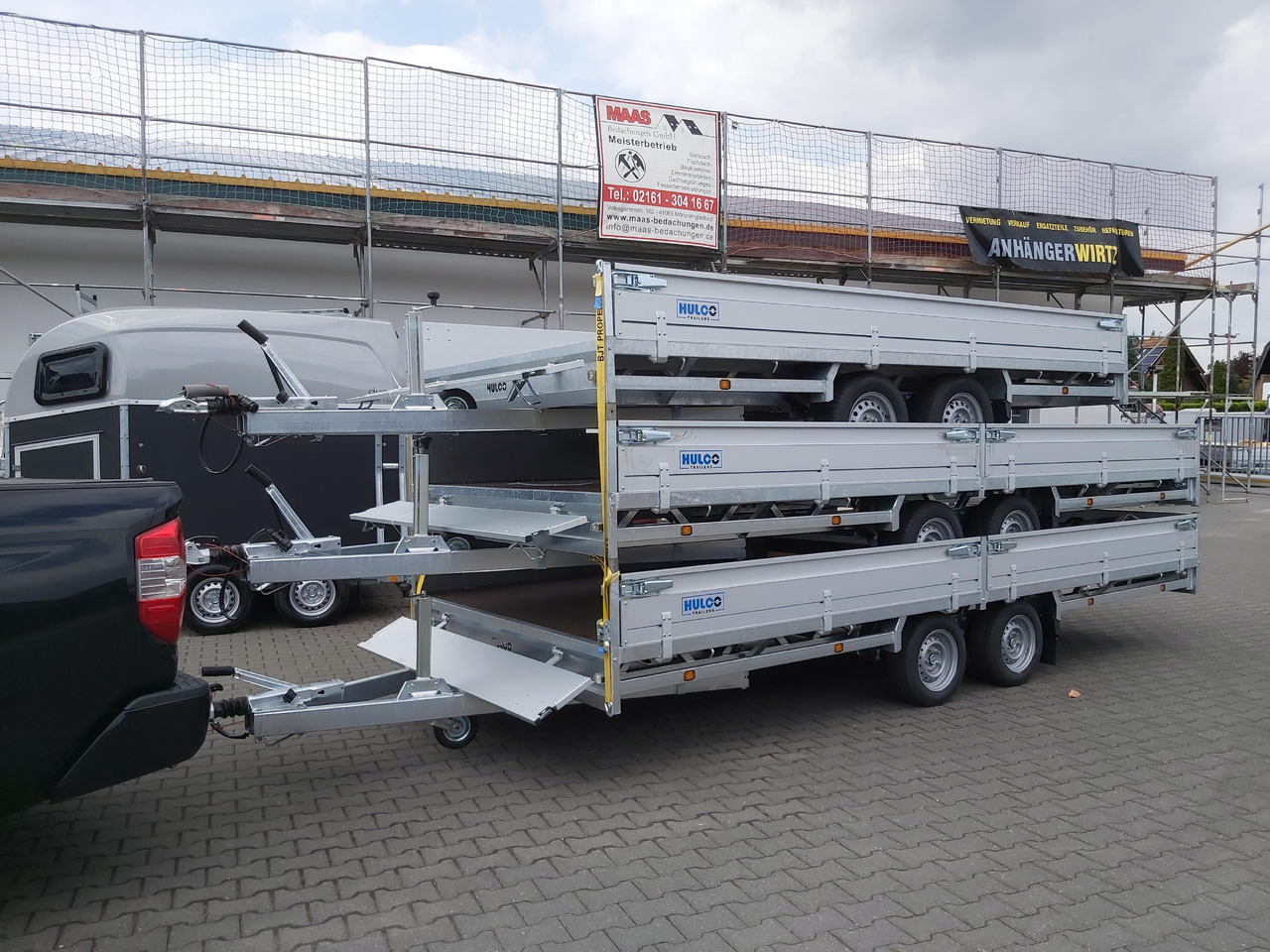 MEDAX - 2 3000 502x203x30cm 12" niedrig Fahrwerk (XXL) 3000kg - Прицеп бортовой/ Платформа: фото 2 MEDAX - 2 3000 502x203x30cm 12" niedrig Fahrwerk (XXL) 3000kg - Прицеп бортовой/ Платформа: фото 2