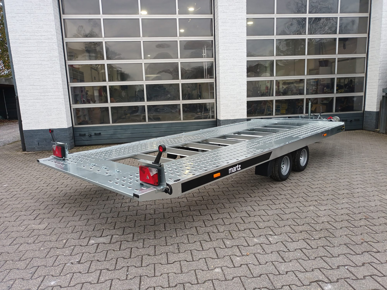 Martz Cartrailer GT KIPP 480/2 3T 480x205cm Profi Lohr Stahl Winde 10" 3000kg 100km/H - Прицеп-автовоз: фото 2 Martz Cartrailer GT KIPP 480/2 3T 480x205cm Profi Lohr Stahl Winde 10" 3000kg 100km/H - Прицеп-автовоз: фото 2