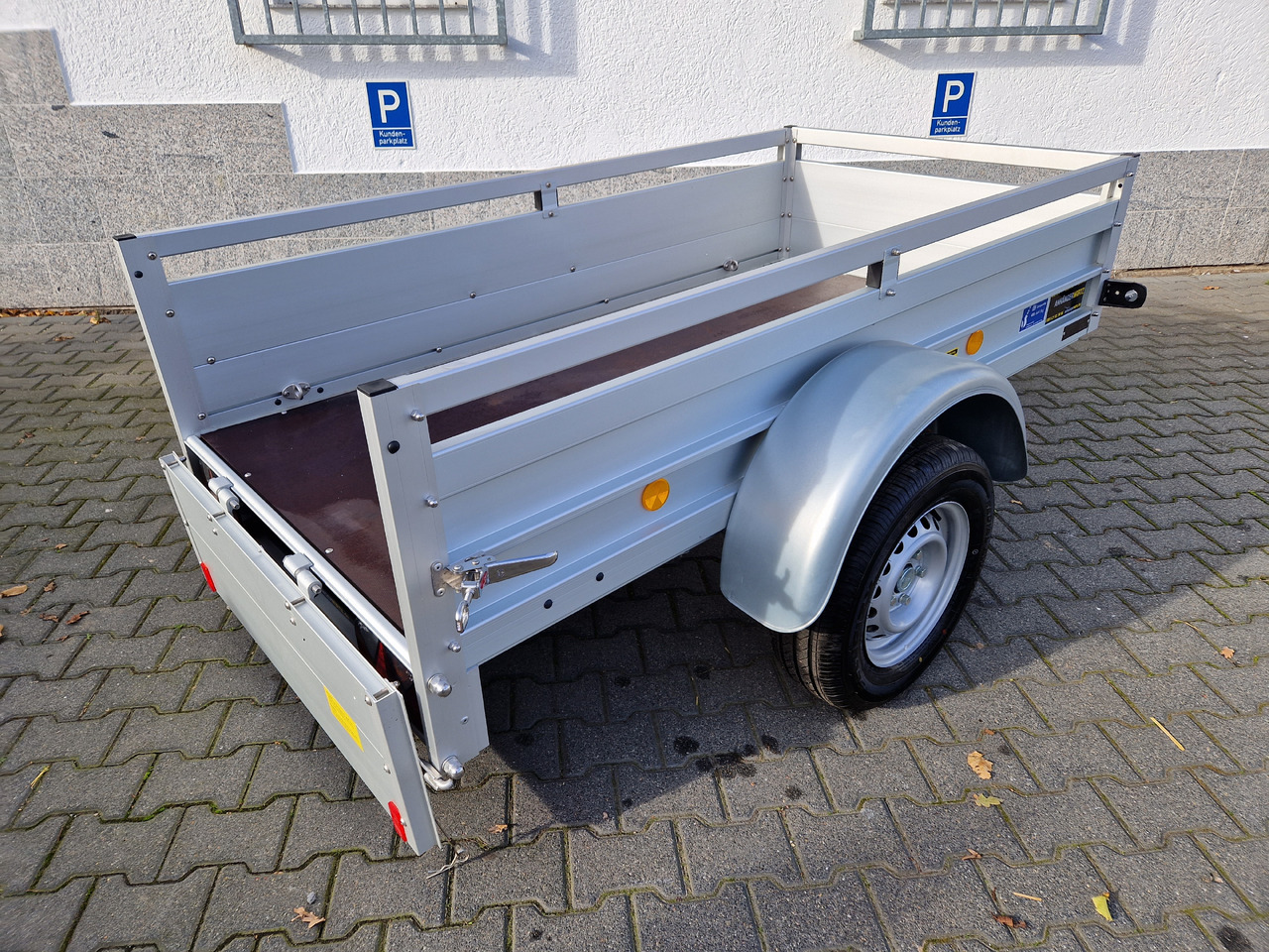 Прицеп для легкового автомобиля PKW Anhänger Koch Aluline B1000 205x105x40cm (XS) 1000kg 100 km/H Januar Aktion: фото 8