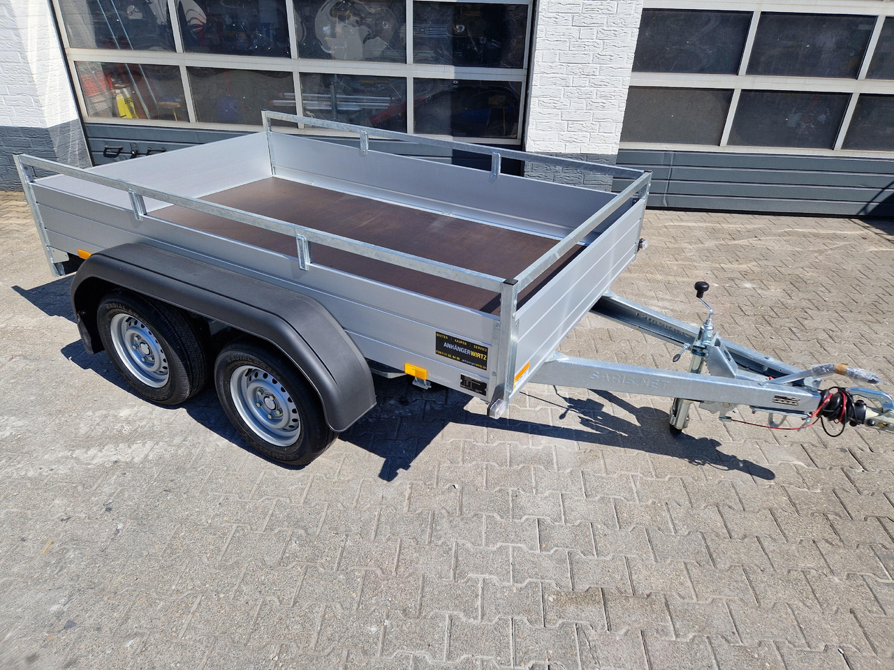 Прицеп бортовой/ Платформа Saris Anhänger DW2000 McAlu Pro 255x153x43cm 2000kg kurz und breit: фото 10