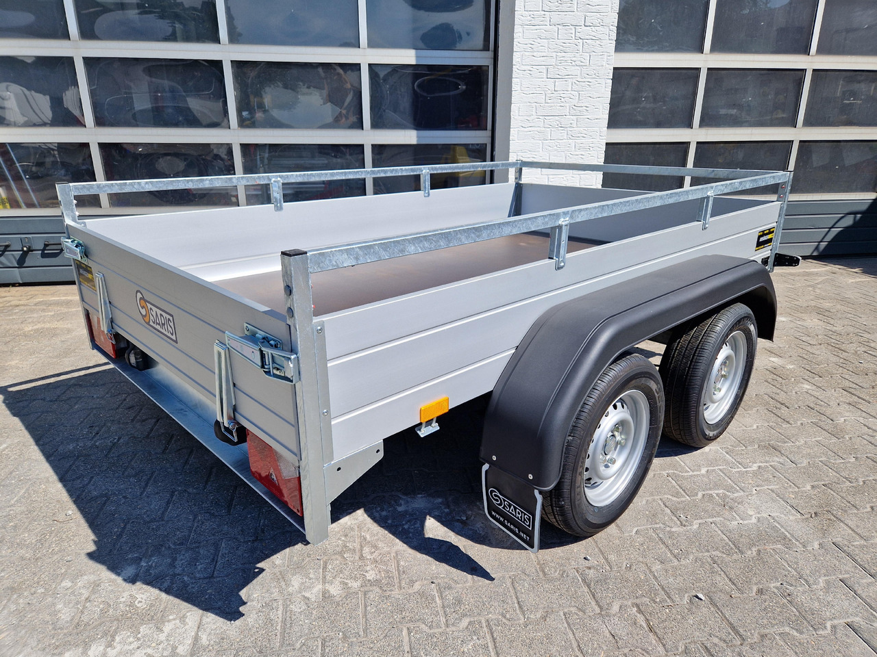 Прицеп бортовой/ Платформа Saris Anhänger DW2000 McAlu Pro 255x153x43cm 2000kg kurz und breit: фото 6