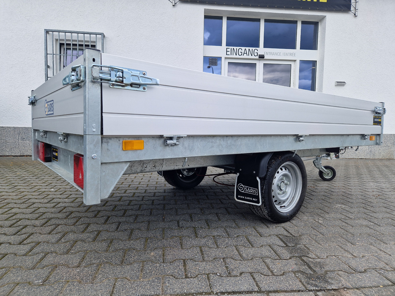 Прицеп для легкового автомобиля Saris PL 276 150 1500 1 276x150x30cm 13" (S) 1500kg Aktion Abverkauf: фото 8