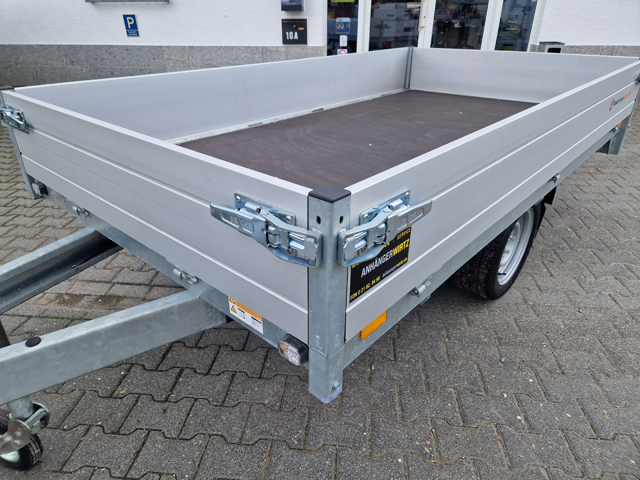 Прицеп для легкового автомобиля Saris PL 276 150 1500 1 276x150x30cm 13" (S) 1500kg Aktion Abverkauf: фото 6