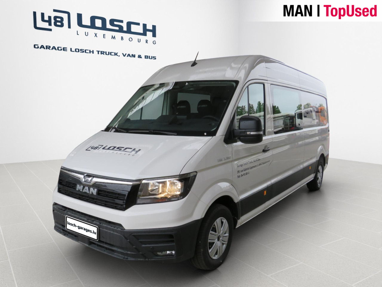 MAN TGE 3.180 4X2F L4H3 SB Doka Kasten Klima AHK ZV - Цельнометаллический фургон, Грузопассажирский фургон: фото 1 MAN TGE 3.180 4X2F L4H3 SB Doka Kasten Klima AHK ZV - Цельнометаллический фургон, Грузопассажирский фургон: фото 1