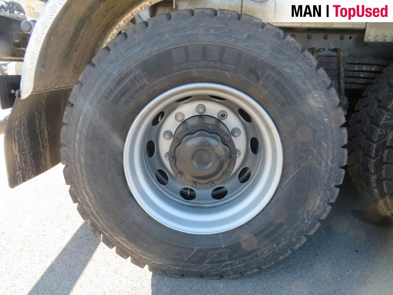 Портальный бункеровоз MAN TGS 41.480 8x4 BB CH Schmitz Muldenkipper: фото 16