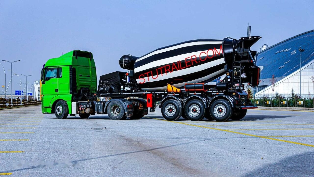 STU 14,7m3 Concrete Mixer Trailer - Полуприцеп бетоносмеситель: фото 2 STU 14,7m3 Concrete Mixer Trailer - Полуприцеп бетоносмеситель: фото 2