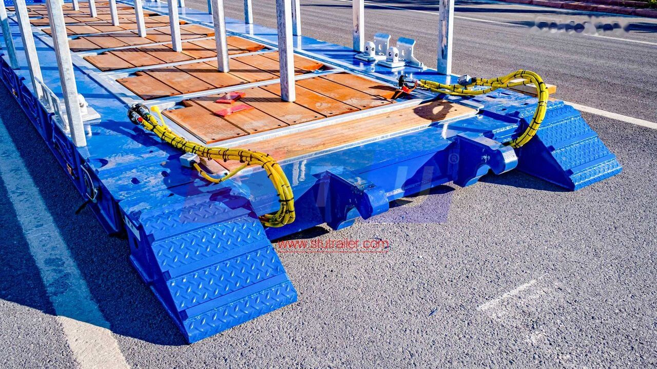 Новый Низкорамный полуприцеп STU 2 Axle Extendable Low Loader: фото 7